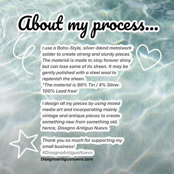 Broken China Floral Earrings W/ 925 Hooks & Silver Blend Bezel With Rose Quartz - Picture 13 of 14